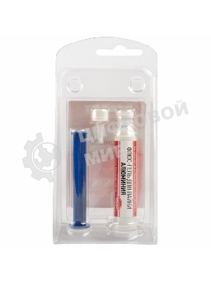 Флюс-гель для пайки Rexant, пайка алюминия, 12 мл, техно-шприц, блистер