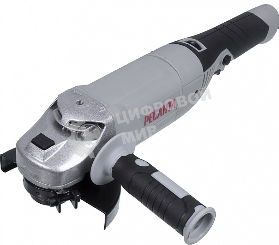 Угловая шлифовальная машина Ресанта УШМ-125/1200Э 1200Вт 12000об/мин рез.шпин.:M14 d=125мм