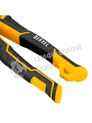 Ножницы по металлу Denzel 270 мм, прямой и левый рез,сталь-СrMo, трехкомп.рук-ки