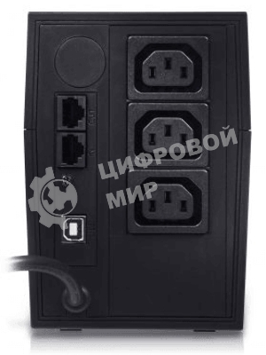 Источник бесперебойного питания Powercom Raptor RPT-600AP 360Вт 600ВА черный