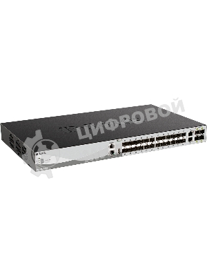 Коммутатор D-Link DGS-3130-30S/B1A 2x10G управляемый