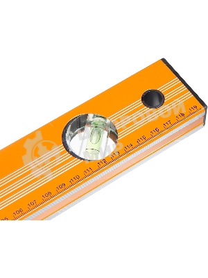 Уровень алюминиевый 1200мм фрезерованный 3 глазка Вихрь