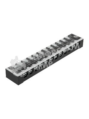 Блок зажимов клеммный Rexant БЗН ТВ-2512 2,5мм2 25A 12 пар