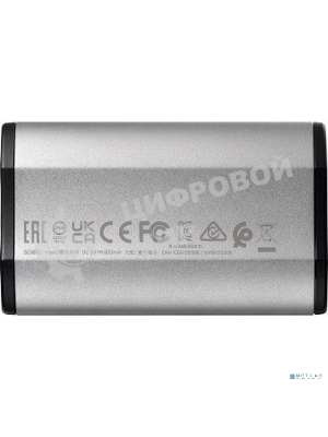 Внешний SSD ADATA SD810, 1TB, USB 3.2 Gen 2x2 Type-C, R/W 2000/2000, серебристый