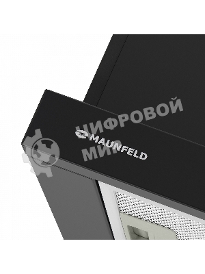 Вытяжка встраиваемая Maunfeld VS Light 60 черный, 60 см, 520 куб. м/ч, 56 дБ