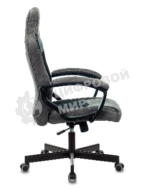 Кресло Бюрократ VIKING 6 KNIGHT B FABRIC черный, ткань, 120 кг, механизм качания