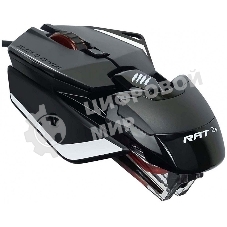 Мышь проводная Mad Catz R.A.T. 2+ черный, 5000 dpi, USB, кнопки - 3
