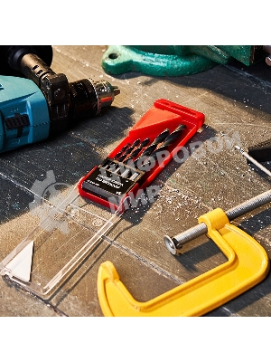 Набор сверл по металлу Kranz (HSS) диаметр 4.0-10.0 мм (5 шт.)