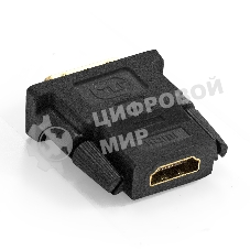 Переходник HDMI-DVI ExeGate EX-A-HDMI-DVI-1 (19F/19M, позолоченные контакты)