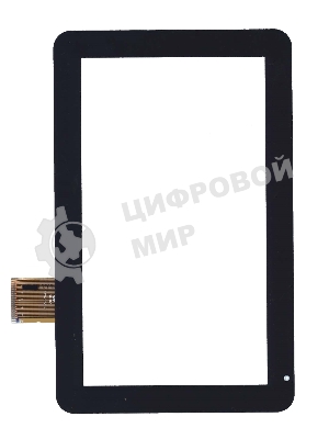 Сенсорное стекло (тачскрин) для Dns Air Tab E101. черное