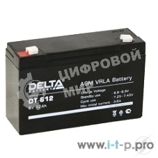 Батарея для ИБП Delta DTM 612 (6V, 12Ah)
