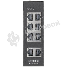 Коммутатор D-Link DIS-100E-8W/A1A, L2 Unmanaged Industrial Switch with 8 10/100Base-TX ports.1K Mac address, 802.3x Flow Control, Stand-alone, Auto MDI/MDI-X for each port, D-link Green technology, Metal case,