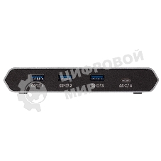 Переключатель ATEN 2-Port USB-C Gen 2 Sharing Switch with Power Pass-through