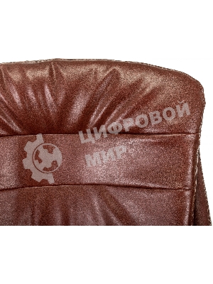 Кресло Бюрократ T-9950MSG-F/BROWN-PU коричневый, экокожа