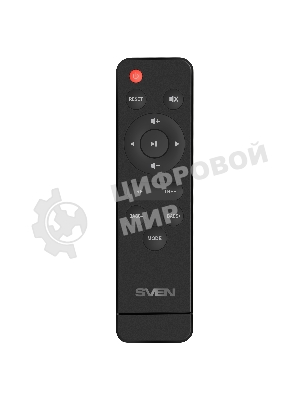 Акустическая система SVEN SPS-730 2.0 черные (2x25Вт, экокожа, USB/SD, пульт ДУ, Bluetooth)