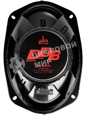 Колонки автомобильные Ural DDB AS-D6941 250Вт 15x23см (6x9дюйм) (ком.:2кол.) коаксиальные четырехполосные