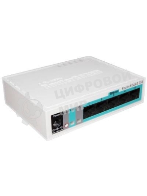 Роутер MikroTik RB750Gr3 hEX (RouterOS L4) with power supply and case 5 port 10/100/1000 гигабитный высокопроизводительный Ethernet
