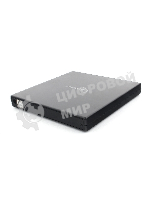 Оптический привод внешний с интерфейсом USB Gembird DVD-USB-02 пластик, черный