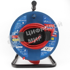 Силовой удлинитель на катушке Power Cube PC20201, 10 А/2,2 кВт, 30 м, 1 розетка б/з