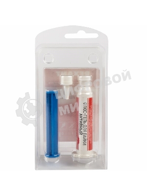 Флюс-гель для пайки Rexant, АКТИВНЫЙ, 12 мл, техно-шприц, блистер