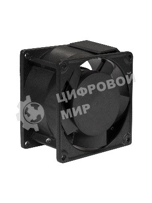 Вентилятор для корпуса ExeGate EX08038BAL черный, 80 мм, 2600 об/мин, 35 дБ