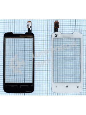 Сенсорное стекло (тачскрин) для Lenovo A390t, белое
