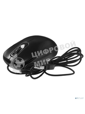 Мышь проводная Genius DX-110 черный, 1000 dpi, USB, кнопки - 3