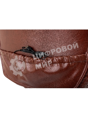 Кресло Бюрократ T-9950MSG-F/BROWN-PU коричневый, экокожа