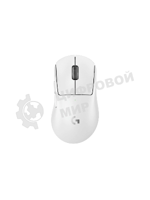 Мышь беспроводная Logitech G PRO Х Superlight 2 DEX белый, 44000 dpi, радиоканал, USB, кнопки - 5