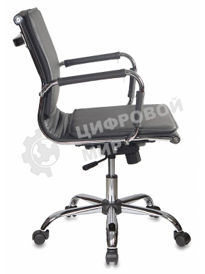 Кресло Бюрократ CH-993-Low/grey серый, экокожа