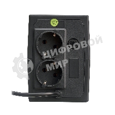 Источник бесперебойного питания ExeGate EX279215RUS Power Back BNB-450 450VA, черный, 2 евророзетки