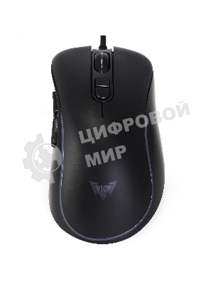 Мышь проводная Crown CMGM-902 черный, 7200 dpi, USB, кнопки - 7