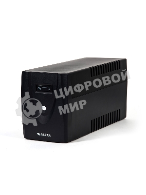 Источник бесперебойного питания RAPAN-UPS 1500 220В 1500В.А/900Вт меандр с АКБ 2х7А.ч интерактивный Бастион 736