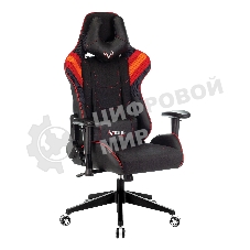 Кресло игровое Бюрократ VIKING 4 AERO RED две подушки черный/красный искусст.кожа/ткань