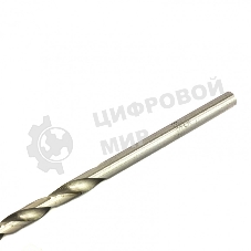 Сверло по металлу Matrix, 5,0 х 132 мм, полированное, удл., HSS, 10 шт. цил. хв.