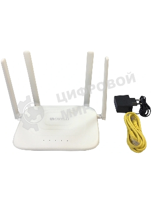 Беспроводной двухдиапазонный маршрутизатор AC1200, 1x1000Base-T WAN, 3x1000Base-T LAN, 4 внешние антенны 5 dBi