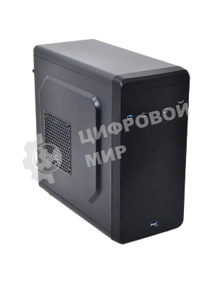 Компьютерный корпус Aerocool/Formula Qs-180 черный без БП mATX 1x80мм 2xUSB 2.0 1xUSB 3.0 audio