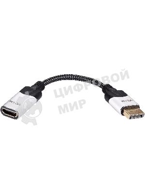 Адаптер DisplayPort(M) ---> HDMI(F) 0.15m 8K@60Hz VCOM