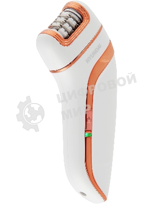 Эпилятор Hyundai H-EP9020 скор.:2 насад.:3 от аккум. белый/бежевый