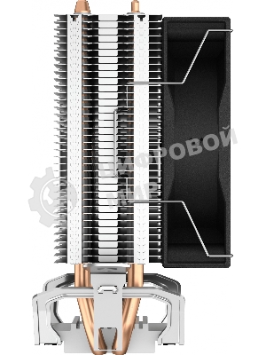 Кулер для процессора DEEPCOOL AG200 черный, 92 мм, алюминий/медь, 3050 об/мин, 30.5 дБ, 4 pin, 100 Вт, 133 мм