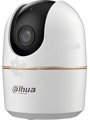 Мини-PT IP-видеокамера Dahua DH-IPC-H4AP-0360B с Wi-Fi 2.4ГГц 4Мп, 1/3” CMOS, объектив 3.6мм, видеоаналитика, ИК до 10м