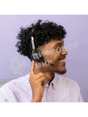 Гарнитура JLab GO Work Pop Wireless Headphones чёрный, беспроводная, Bluetooth, до 50 ч