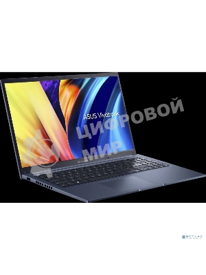 Ноутбук Asus Vivobook 15 X1502VA-BQ924 синий Core i7 13620H 16Gb SSD 512Gb Intel Iris Xe graphics 15.6