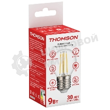 Лампа светодиодная Hiper THOMSON LED FILAMENT GLOBE 9W 900Lm E27 4500K TH-B2094