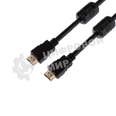 Кабель PROconnect Шнур HDMI - HDMI gold 1.5М с фильтрами (PE bag)