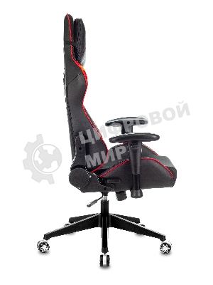 Кресло игровое Бюрократ VIKING 4 AERO RED две подушки черный/красный искусст.кожа/ткань
