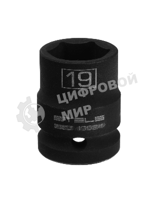Головка ударная шестигранная Stels 19 мм, 1/2