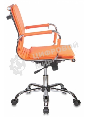Кресло Бюрократ CH-993-Low/orange оранжевый, экокожа