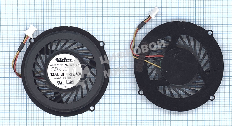 Вентилятор (кулер) для ноутбука Dell Studio 1440