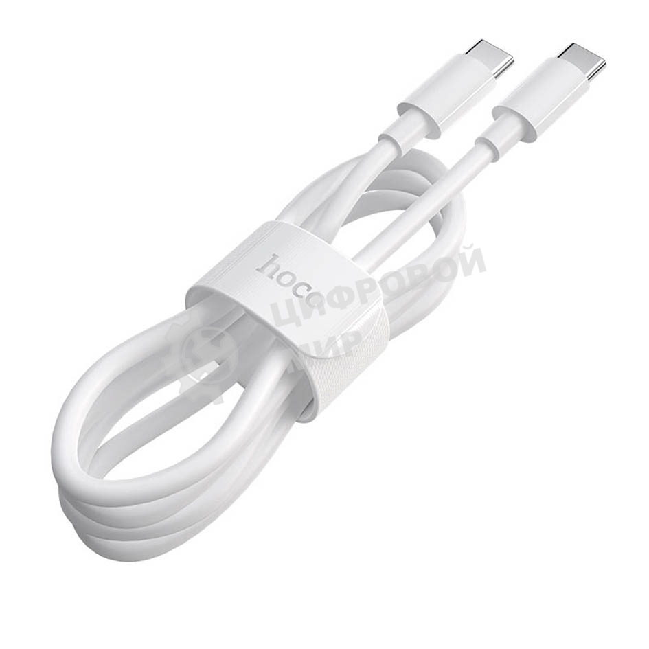 Кабель HOCO Type-C X51 High-power для Type-C, 100W, 5.0А, 2м, белый